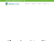 Tablet Screenshot of forecast-consoles.com
